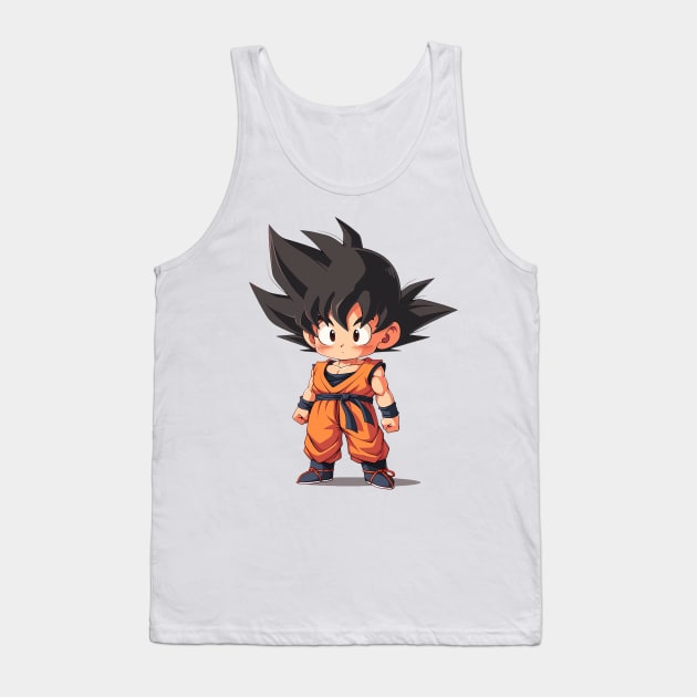 goku Tank Top by fancy ghost